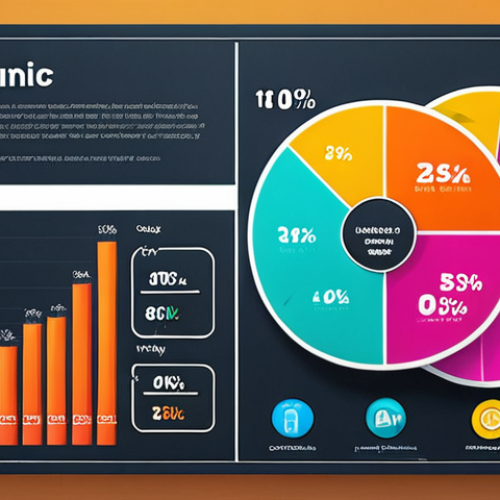 ** A vibrant social media infographic with charts and icons illustrating organic reach growth, highlighting engagement with surveys and quizzes.

**